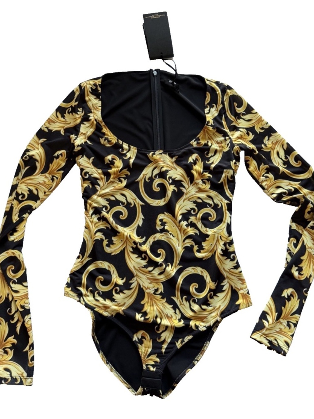 Versace Baroque Bodysuit size 38